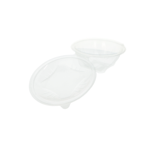 Bol salade transparent avec charnière - 250 ml / 375 ml / 500 ml / 750 ml / 1 L