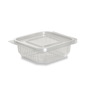 Barquette transparente avec charnière - 250 ml