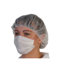 Masque papier blanc 2 plis