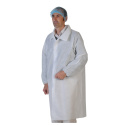 Blouse PLP NT blanc pressions poignets élastiqués