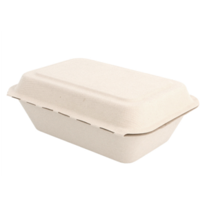 Barquette repas 600 ml en fibre de canne compostable