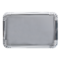 Plateau traiteur carton argenté