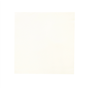 Serviette Élégance voie sèche 40 x 40 cm blanc